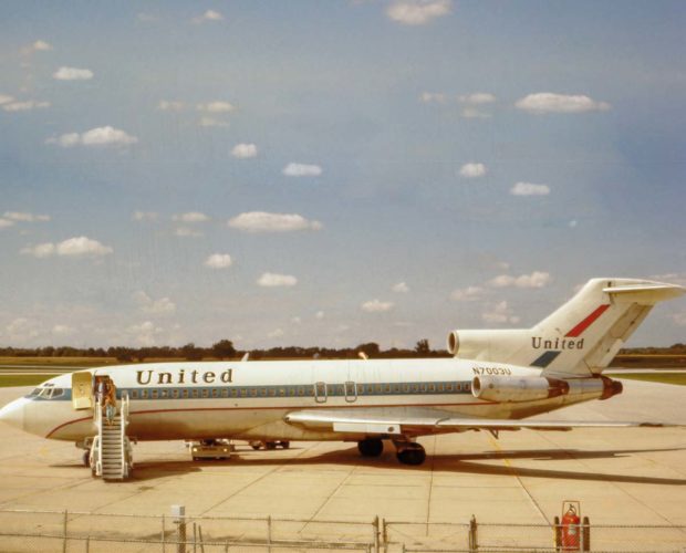 Boeing 727 livré à la compagnie United Airlines.
Avec l’aimable autorisation de Mr Demo Borstell